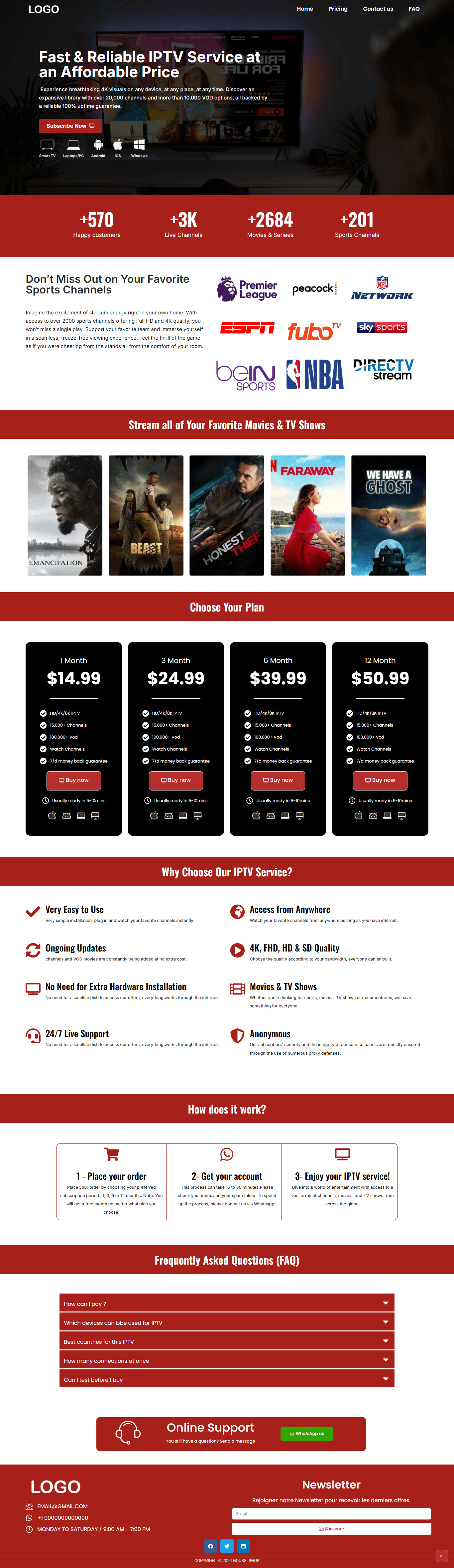 IPTV Template Differently Harmonious Colors